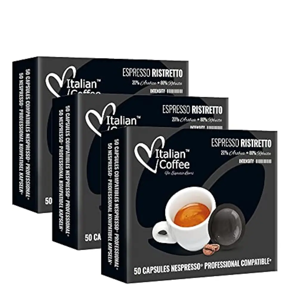 Delicitaly Italian Coffee Pods Compatible With Pro Professional Hines, Zenius, Gemini And Momento, Not Compatible With Vertuo
Delicitaly Italian Coffee Pods Compatible With Pro Professional Hines, Zenius, Gemini And Momento, Not Compatible With Vertuo