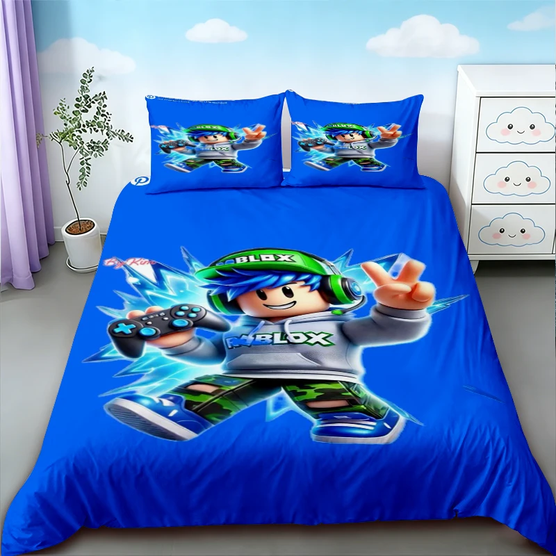 Roblox Cartoon Duvet Cover Bedding Set Soft Comfortable Comforter Cover for Children Bedroom Decor Twin Single Size
Roblox Cartoon Duvet Cover Bedding Set Soft Comfortable Comforter Cover for Children Bedroom Decor Twin Single Size