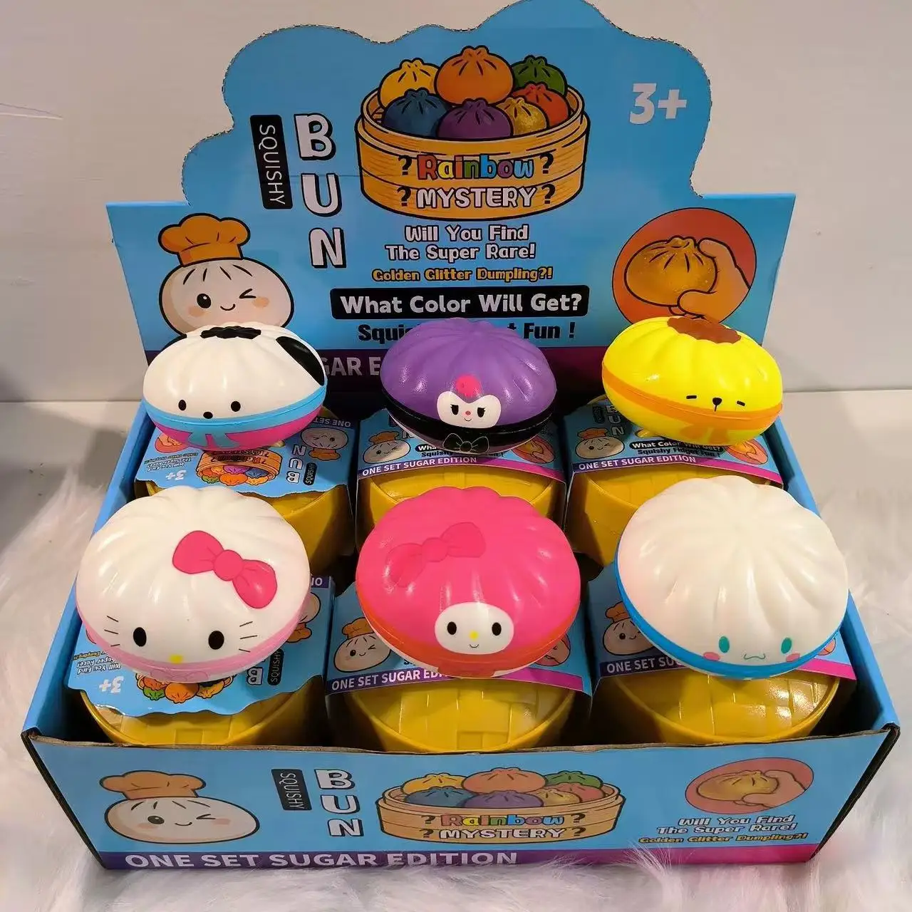 2-8pcs Hello Kitty Gummy Mystery Blind Box, Kawaii Dumpling Clip Pressure Ball, Soft Squeeze Toy, Birthday Gift Blind Boxes
2-8pcs Hello Kitty Gummy Mystery Blind Box, Kawaii Dumpling Clip Pressure Ball, Soft Squeeze Toy, Birthday Gift Blind Boxes