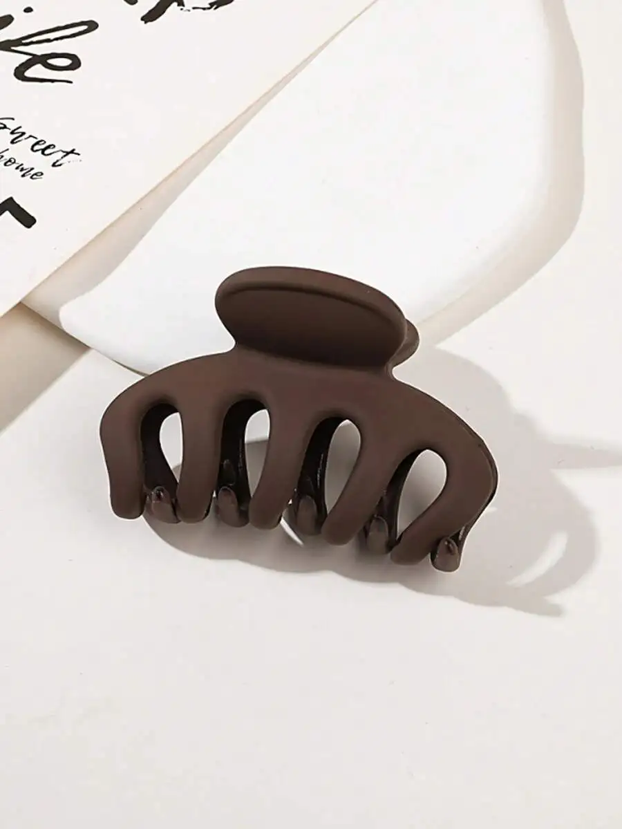 4pcs Set 11cm Large Square Matte Plastic Hair Claw Clips For Women Daily Casual Party
4pcs Set 11cm Large Square Matte Plastic Hair Claw Clips For Women Daily Casual Party