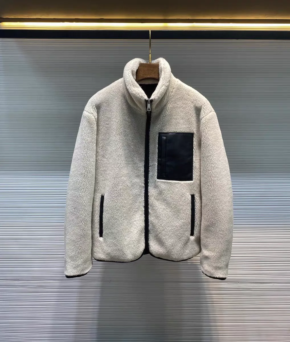 Men's Autumn Winter Wool Blend Faux Leather Patchwork Zipper Collar Jaet Coat Stand Collar ket Design Stand Fit MHTO
Men's Autumn Winter Wool Blend Faux Leather Patchwork Zipper Collar Jaet Coat Stand Collar ket Design Stand Fit MHTO