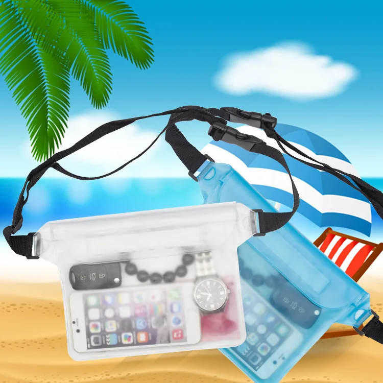 3layers Waterproof Swimming Bag Ski Drift Diving Shoulder Waist Pack Bag Underwater Mobile Phone Case Cover For Beach Boat Sport
3layers Waterproof Swimming Bag Ski Drift Diving Shoulder Waist Pack Bag Underwater Mobile Phone Case Cover For Beach Boat Sport