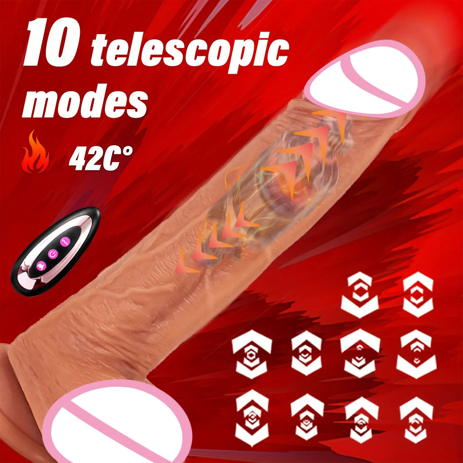 Telescopic Female Vibrator Dildo Realistic Big Penis Remotely Controlled Massager Anal Masturbator vagina Sex Toys For Women 18
Telescopic Female Vibrator Dildo Realistic Big Penis Remotely Controlled Massager Anal Masturbator vagina Sex Toys For Women 18