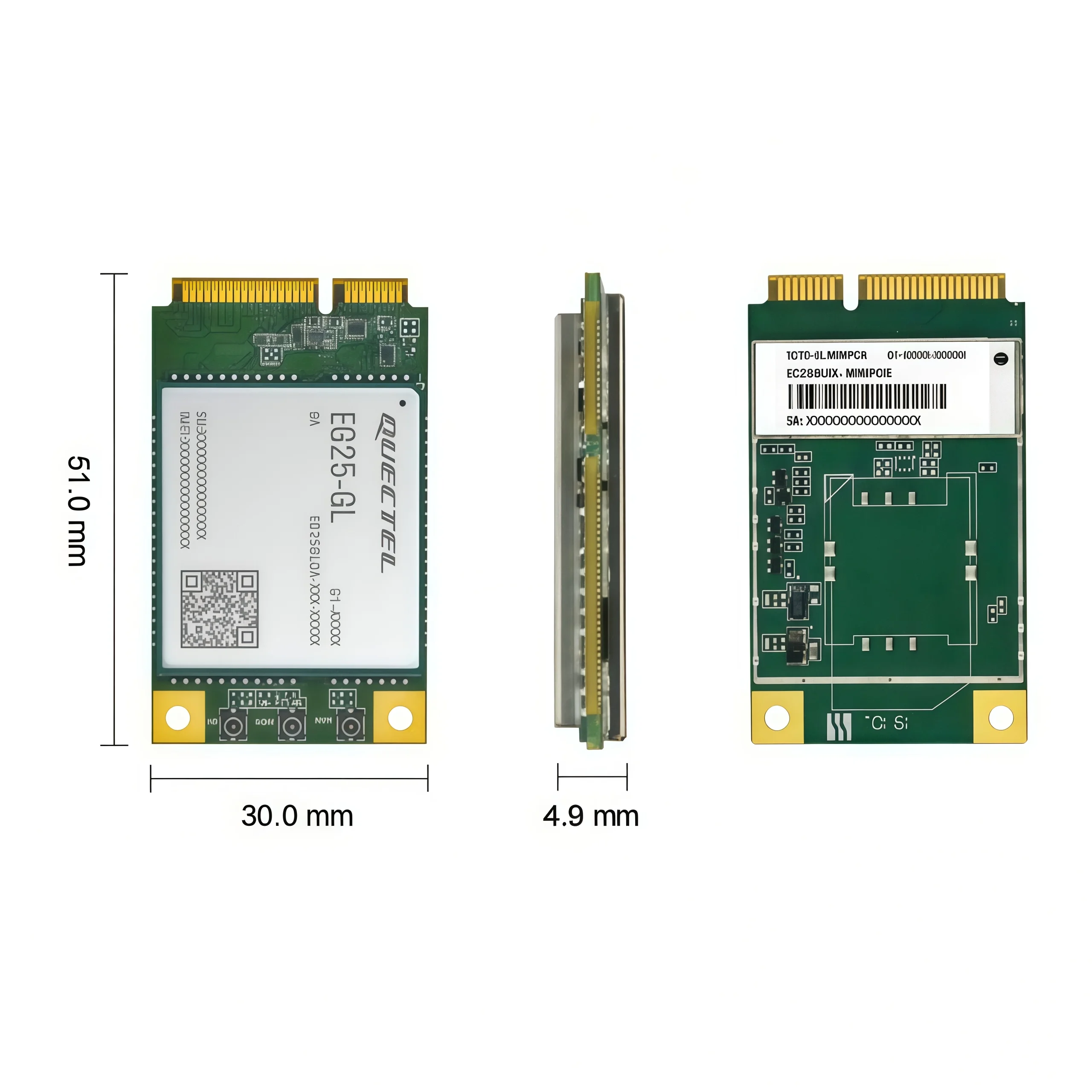 EG25-GL 4G-LTE Module for TM-CP1B TM-CP2B TM-CP2B-P TM-CP3B TM-CP3B-HMI10 TM-CP3B-P
EG25-GL 4G-LTE Module for TM-CP1B TM-CP2B TM-CP2B-P TM-CP3B TM-CP3B-HMI10 TM-CP3B-P