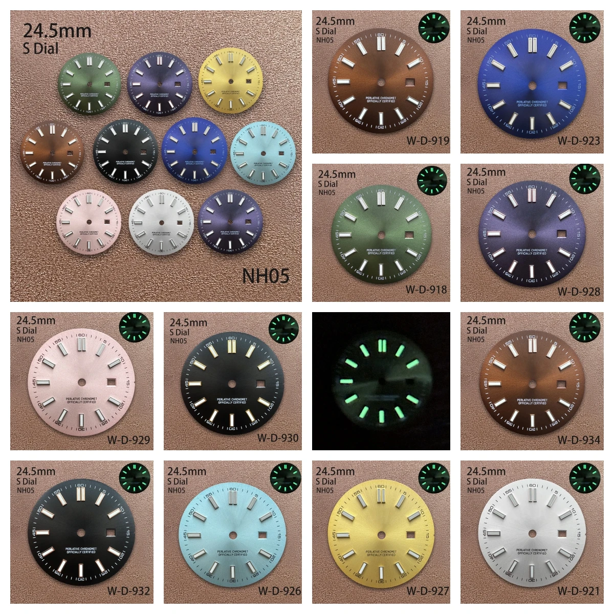 24.5mm S Logo Sunray Dial Suitable For NH05 Janpan Movement Green Luminous High Quality Ladies Watch Modification Accessories
24.5mm S Logo Sunray Dial Suitable For NH05 Janpan Movement Green Luminous High Quality Ladies Watch Modification Accessories