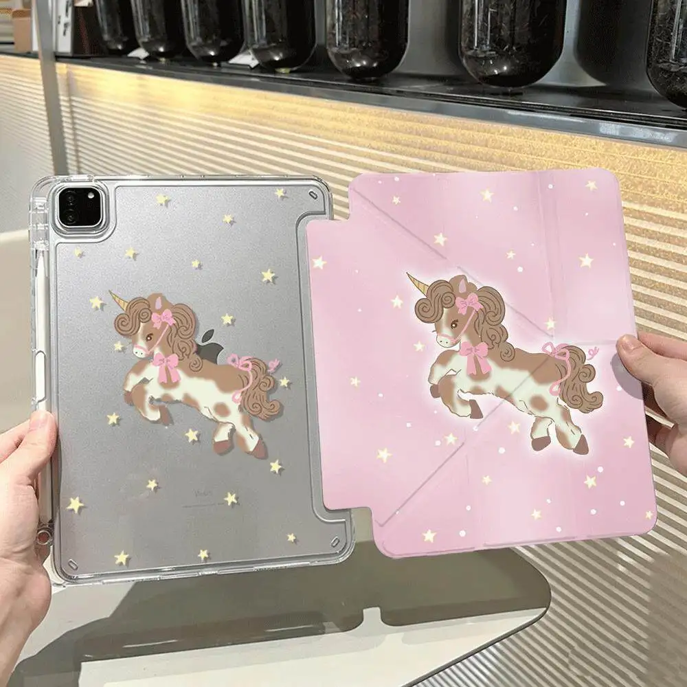 Lovely Pink Unicorn Foal New Tablet Case For iPad Pro 11 12.9in 13 M4 M5 Case 9.7 10.2 5/6th 7/8/9 11th Mini Air 3 4 5 6 7 Cover
Lovely Pink Unicorn Foal New Tablet Case For iPad Pro 11 12.9in 13 M4 M5 Case 9.7 10.2 5/6th 7/8/9 11th Mini Air 3 4 5 6 7 Cover