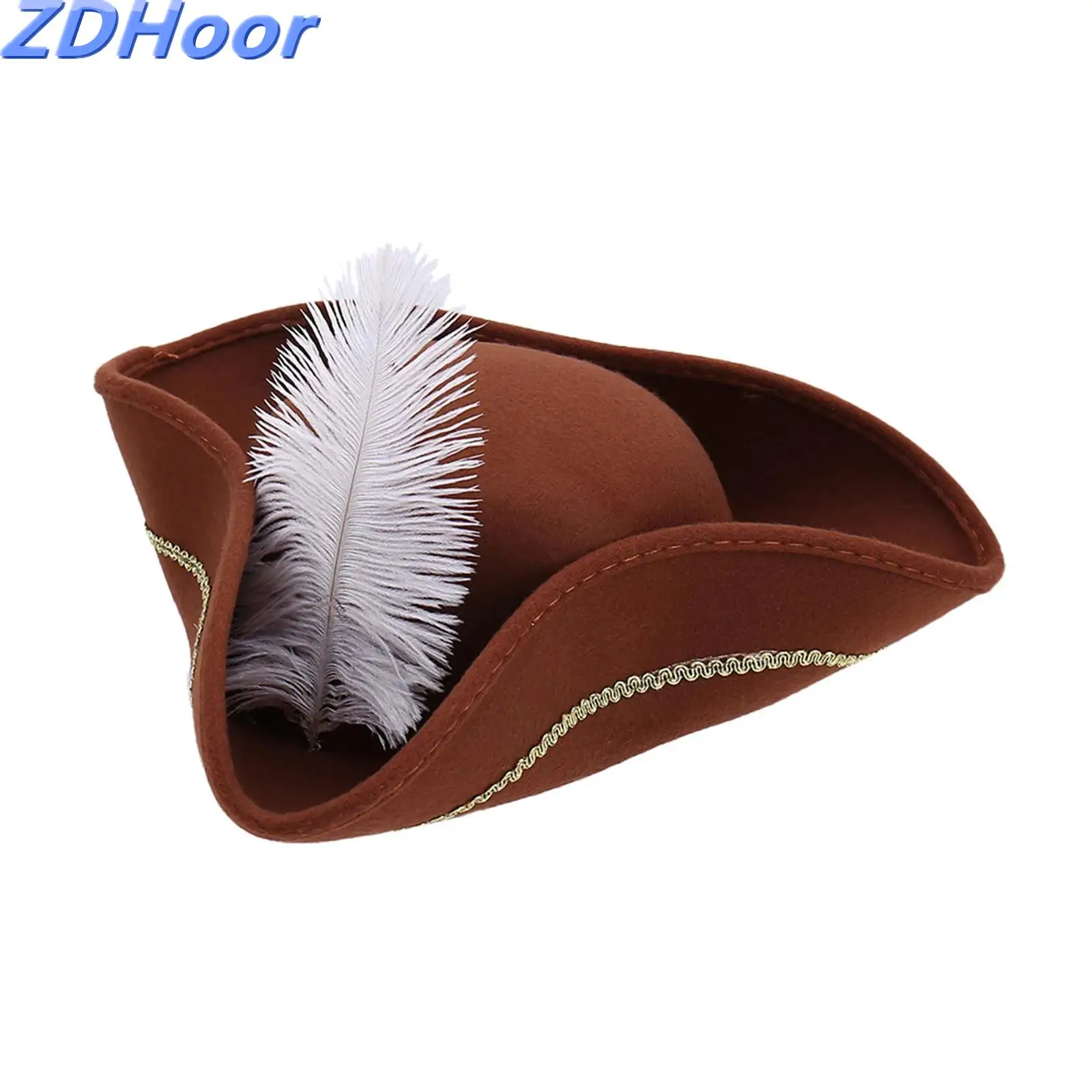 Pirate Hat Feathered Pirate Captain Hat Adorned With Gold Braided Tape Halloween Cosplay Pirate Hat
Pirate Hat Feathered Pirate Captain Hat Adorned With Gold Braided Tape Halloween Cosplay Pirate Hat