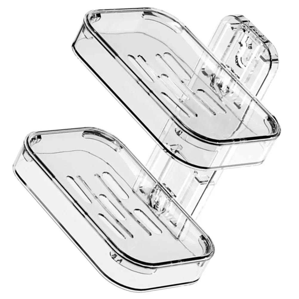 1Set Transparent Double Layer Wall Soap Dish No Drilling Soap Container with Drainage Design for Bathroom Shower Sink Laundry
1Set Transparent Double Layer Wall Soap Dish No Drilling Soap Container with Drainage Design for Bathroom Shower Sink Laundry
