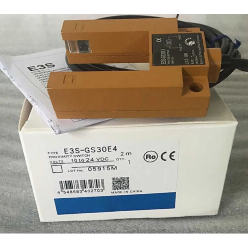 E3S-GS30E4 E3S-GS30E2 E3S-GS30P4 E3S-GS30P2 OMKQN Photoelectric Switch 3 Wire 6-36VDC Plastic Shell 30cm Adjustable
E3S-GS30E4 E3S-GS30E2 E3S-GS30P4 E3S-GS30P2 OMKQN Photoelectric Switch 3 Wire 6-36VDC Plastic Shell 30cm Adjustable