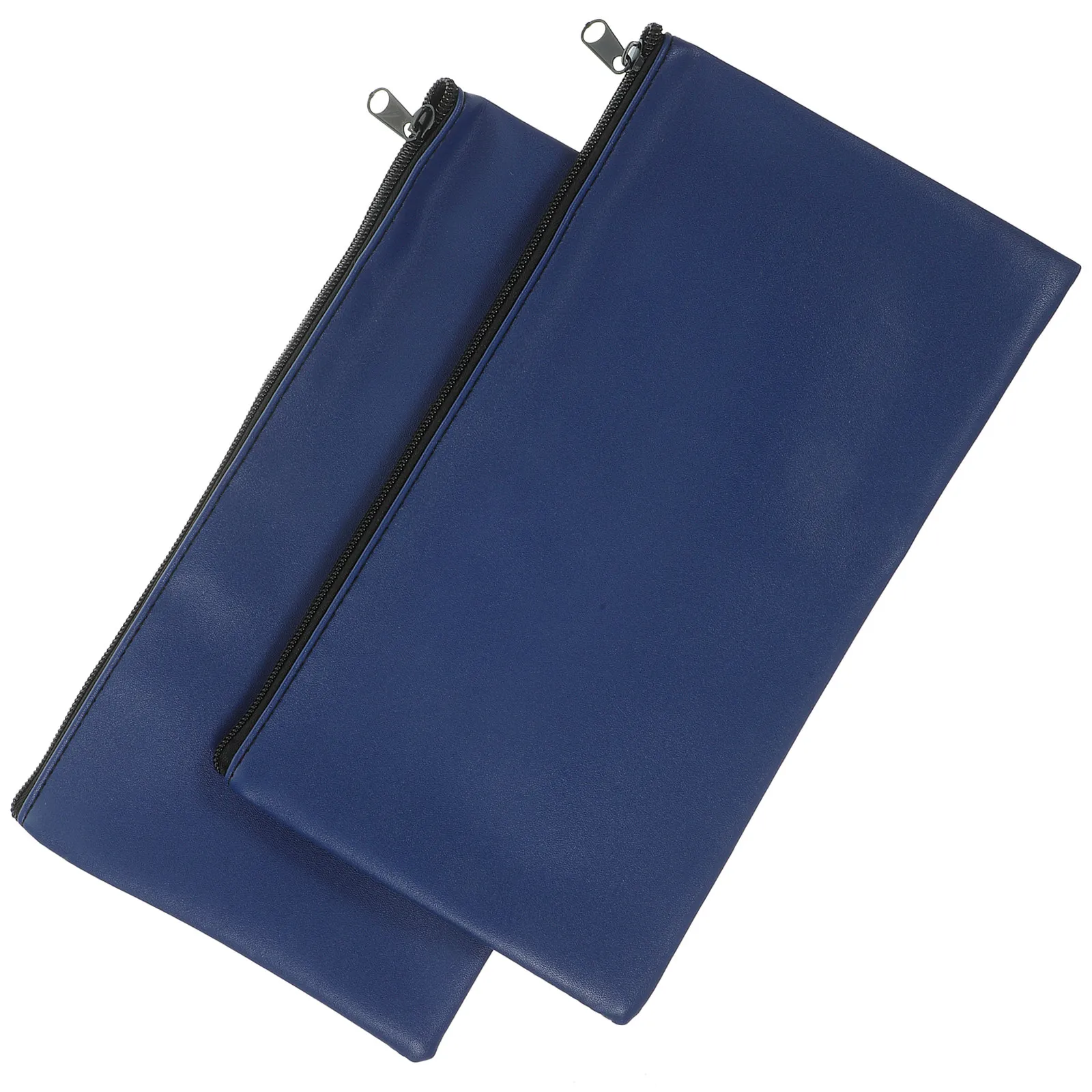 2Pcs Zippered Money Organizer PU Aluminum Alloy Cash Pouch for Bills Checks Receipts Pens Documents Portable Daily Use
2Pcs Zippered Money Organizer PU Aluminum Alloy Cash Pouch for Bills Checks Receipts Pens Documents Portable Daily Use