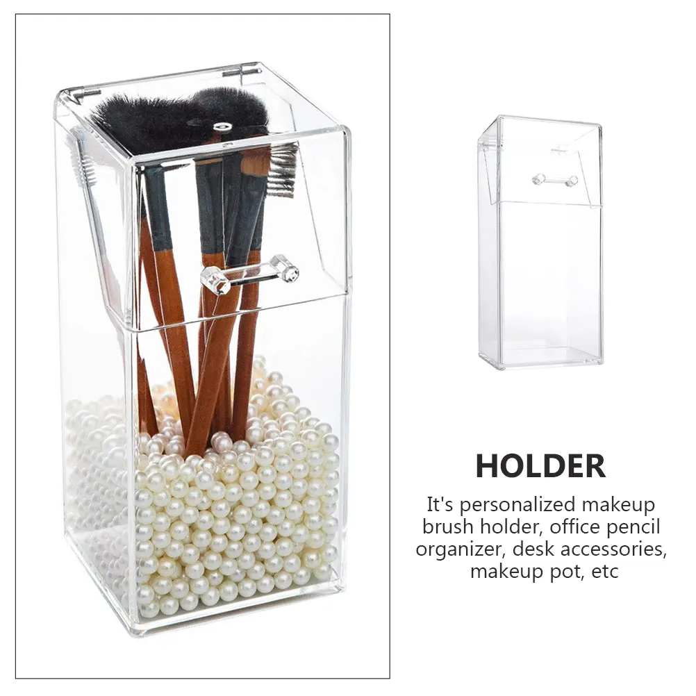 Modern Geometric Clear Makeup Brush Holder Pen Cup Pencil Organizer Desktop Storage Container With Lid For Vanity Office Home
Modern Geometric Clear Makeup Brush Holder Pen Cup Pencil Organizer Desktop Storage Container With Lid For Vanity Office Home
