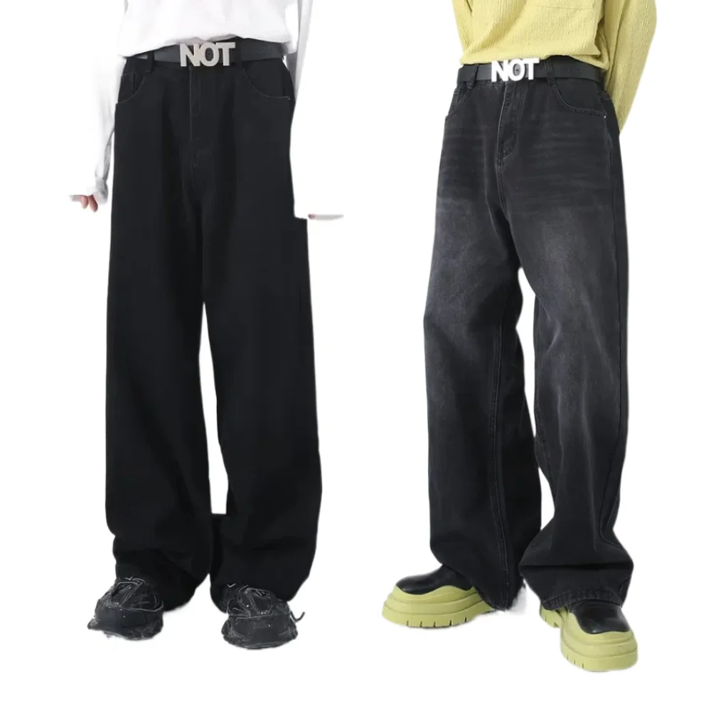 Fashion Ins Y2K Jeans Men Loose Retro Straight Denim Trousers High Waist Classic Cowboy Pants Spring Autumn
Fashion Ins Y2K Jeans Men Loose Retro Straight Denim Trousers High Waist Classic Cowboy Pants Spring Autumn