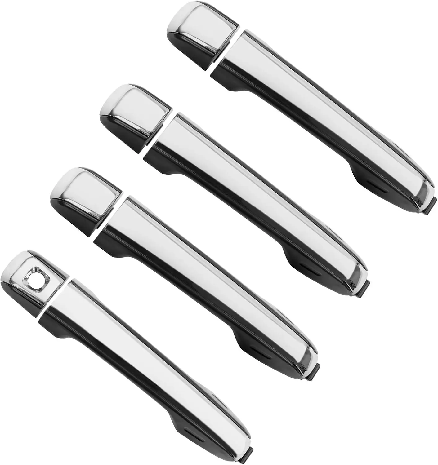 Door Handle 4Pcs, Compatible with 2010-2021 Toyota 4Runner GX460, Replaces# 69210-60170,69250-60060,69250-60070,69250-60050
Door Handle 4Pcs, Compatible with 2010-2021 Toyota 4Runner GX460, Replaces# 69210-60170,69250-60060,69250-60070,69250-60050