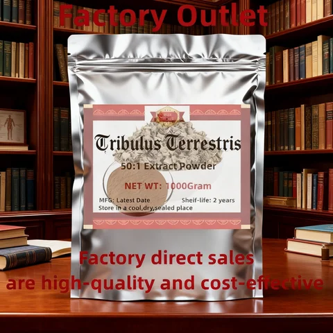 Entrega rápida global Tribulus Terrestris 50:1 Embalaje personalizado de fábrica