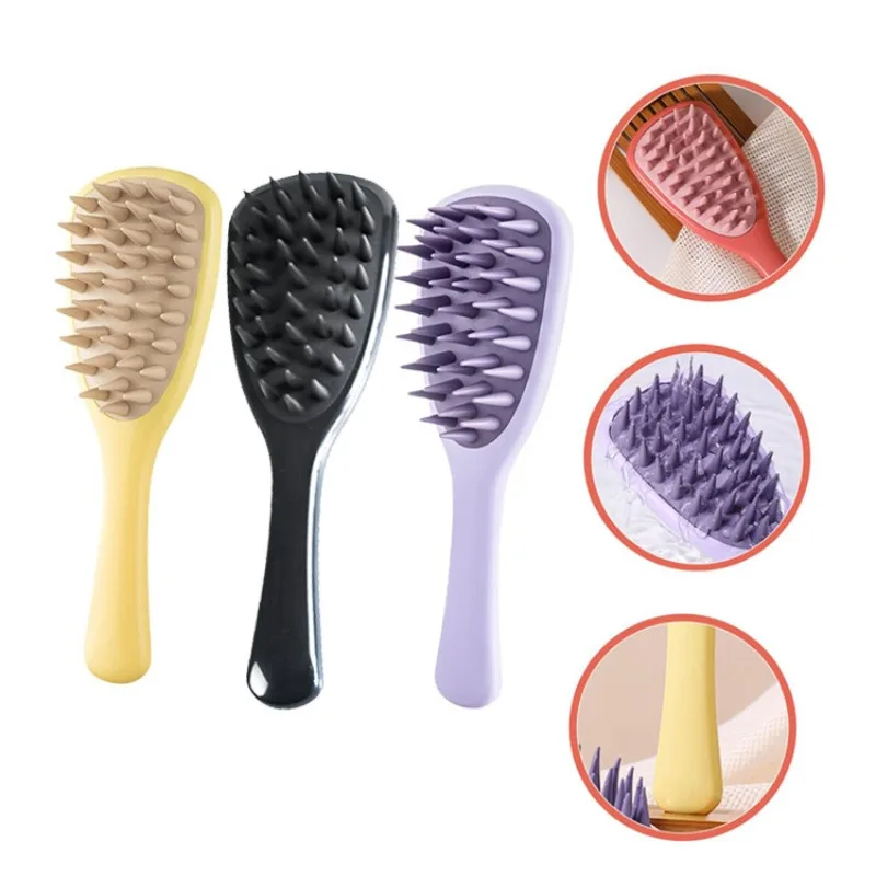 Ginkgo Leaf Shampoo Brush Scalp Massage Long Handle Silicone Scalp Brush Head Massager Silicone Wide Teeth Women For Hair Care
Ginkgo Leaf Shampoo Brush Scalp Massage Long Handle Silicone Scalp Brush Head Massager Silicone Wide Teeth Women For Hair Care