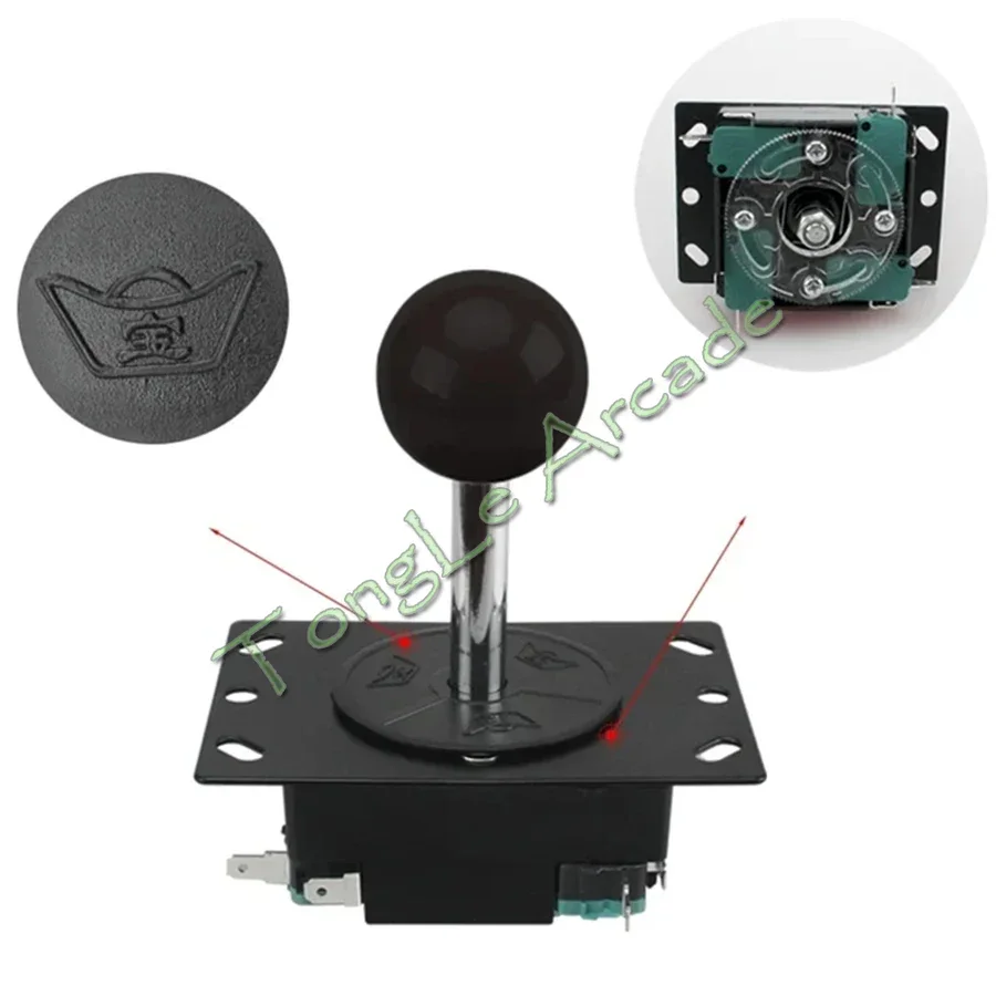 Baolian Joystick 8 Way Ball Handle Command Coin Pandora Games Retro Neo Geo Arcade Game Machine Jamma DIY Parts
Baolian Joystick 8 Way Ball Handle Command Coin Pandora Games Retro Neo Geo Arcade Game Machine Jamma DIY Parts