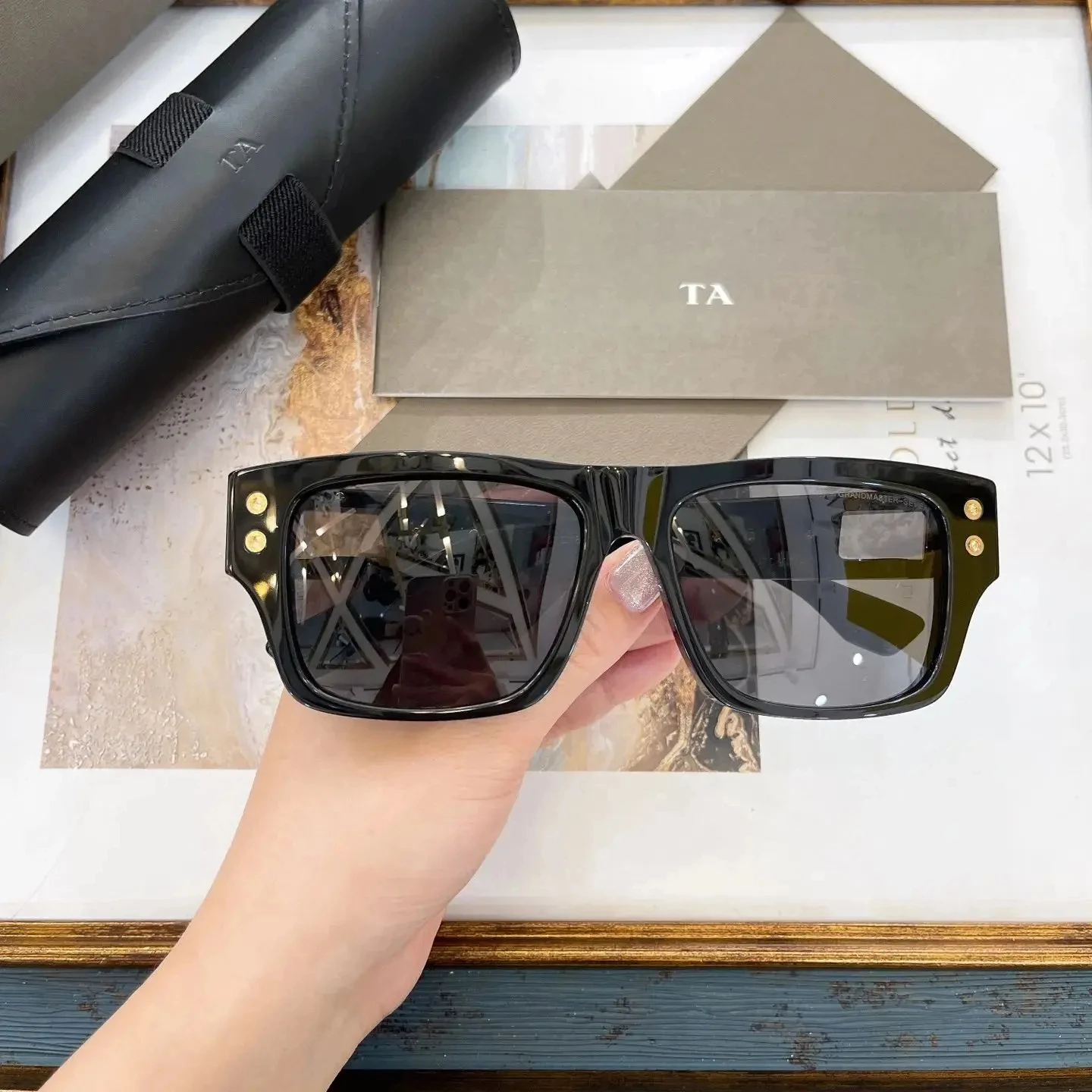 Original Factory For DIYTA DT DTS407 With Brand Box Vintage Black Acetate Frame Stylish Casual Polarized Men Women Sunglasses
Original Factory For DIYTA DT DTS407 With Brand Box Vintage Black Acetate Frame Stylish Casual Polarized Men Women Sunglasses