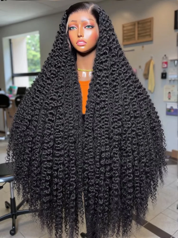 40 46Inch Transparent 13x6 HD Deep Water Wave Frontal Wig 300 High Density 13x4 Jerry Curly Human Hair Lace Front Wigs For Women
40 46Inch Transparent 13x6 HD Deep Water Wave Frontal Wig 300 High Density 13x4 Jerry Curly Human Hair Lace Front Wigs For Women