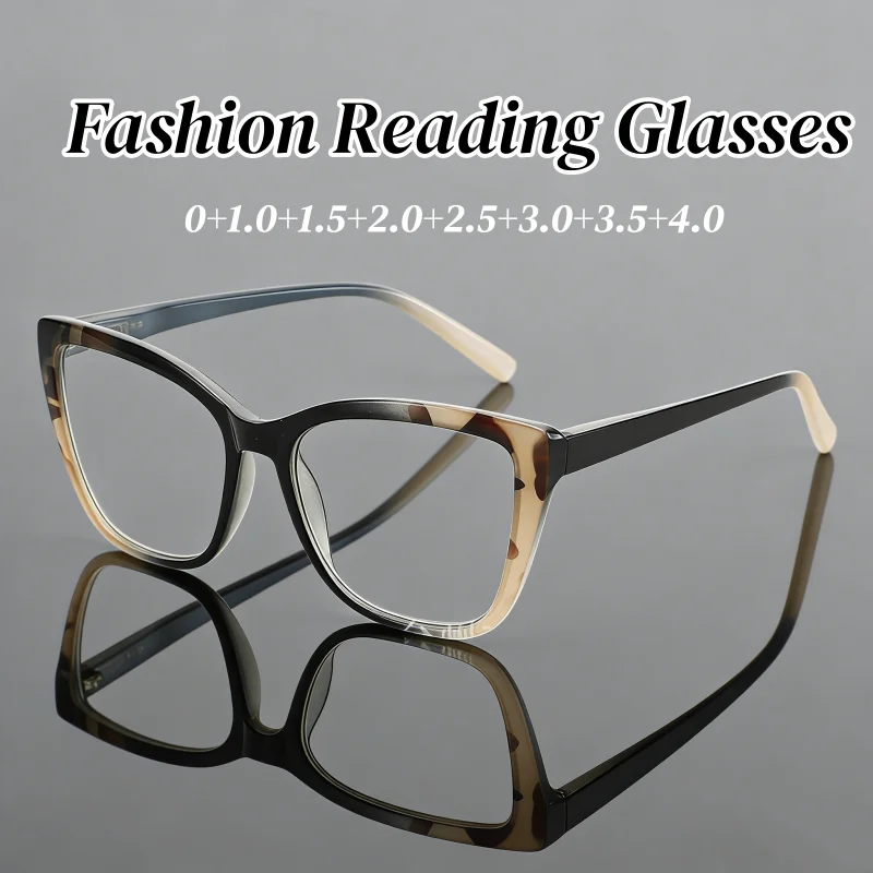 Large Cat Eye Women Reading Glasses Men Fashionable Trendy Blue Light Blocking Eyeglasses Unisex Oversized Far Sight Eyewear
Large Cat Eye Women Reading Glasses Men Fashionable Trendy Blue Light Blocking Eyeglasses Unisex Oversized Far Sight Eyewear