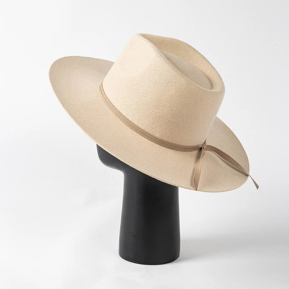 X496 Wool Fedora Hat Unisex Adult Woolen Panama Caps Vintage Hats Popular Headwear Wool Fedora Trilby Hats Man's Jazz Cap
X496 Wool Fedora Hat Unisex Adult Woolen Panama Caps Vintage Hats Popular Headwear Wool Fedora Trilby Hats Man's Jazz Cap