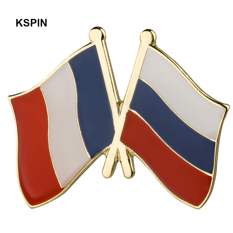 Netherland and Russia Friendship Flag Badge Flag Brooch National Flag Lapel Pin International Travel Pins
Netherland and Russia Friendship Flag Badge Flag Brooch National Flag Lapel Pin International Travel Pins