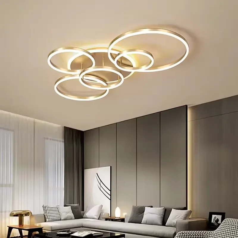 Modern LED Ceiling Chandelier Lighting for Living Study Room Bedroom Dimmable Home Gold Black Indoor Lighting Decoration Lamps
Modern LED Ceiling Chandelier Lighting for Living Study Room Bedroom Dimmable Home Gold Black Indoor Lighting Decoration Lamps