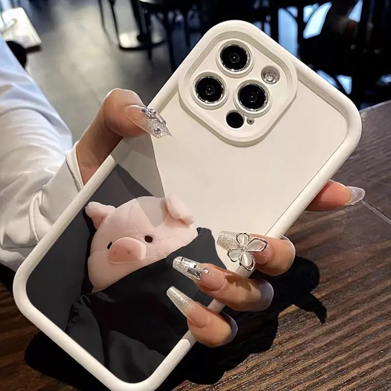 Sleeping pink little pig phone case for iPhone 16 15 14 13 12 11 Pro/ Max/Plus shock-proof rear cover anti-fingerprint
Sleeping pink little pig phone case for iPhone 16 15 14 13 12 11 Pro/ Max/Plus shock-proof rear cover anti-fingerprint