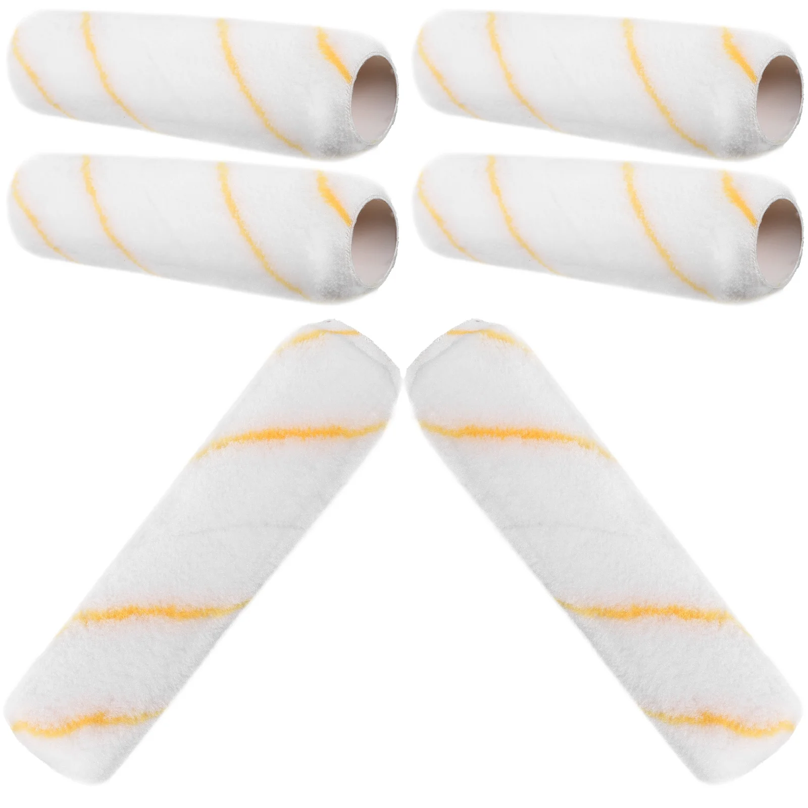 6pcs Paint Roller Covers 38mm Inner Diameter Ultra-fine Fiber 12mm Nap Wall Painting Tools Home Repair Supplies
6pcs Paint Roller Covers 38mm Inner Diameter Ultra-fine Fiber 12mm Nap Wall Painting Tools Home Repair Supplies