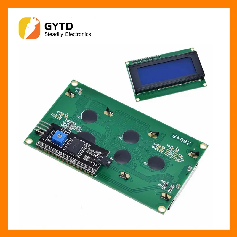 Серийный ЖК-модуль IIC/I2C/TWI 2004 с синей и зеленой подсветкой для Arduino UNO R3 MEGA2560 20X4 LCD2004
Серийный ЖК-модуль IIC/I2C/TWI 2004 с синей и зеленой подсветкой для Arduino UNO R3 MEGA2560 20X4 LCD2004