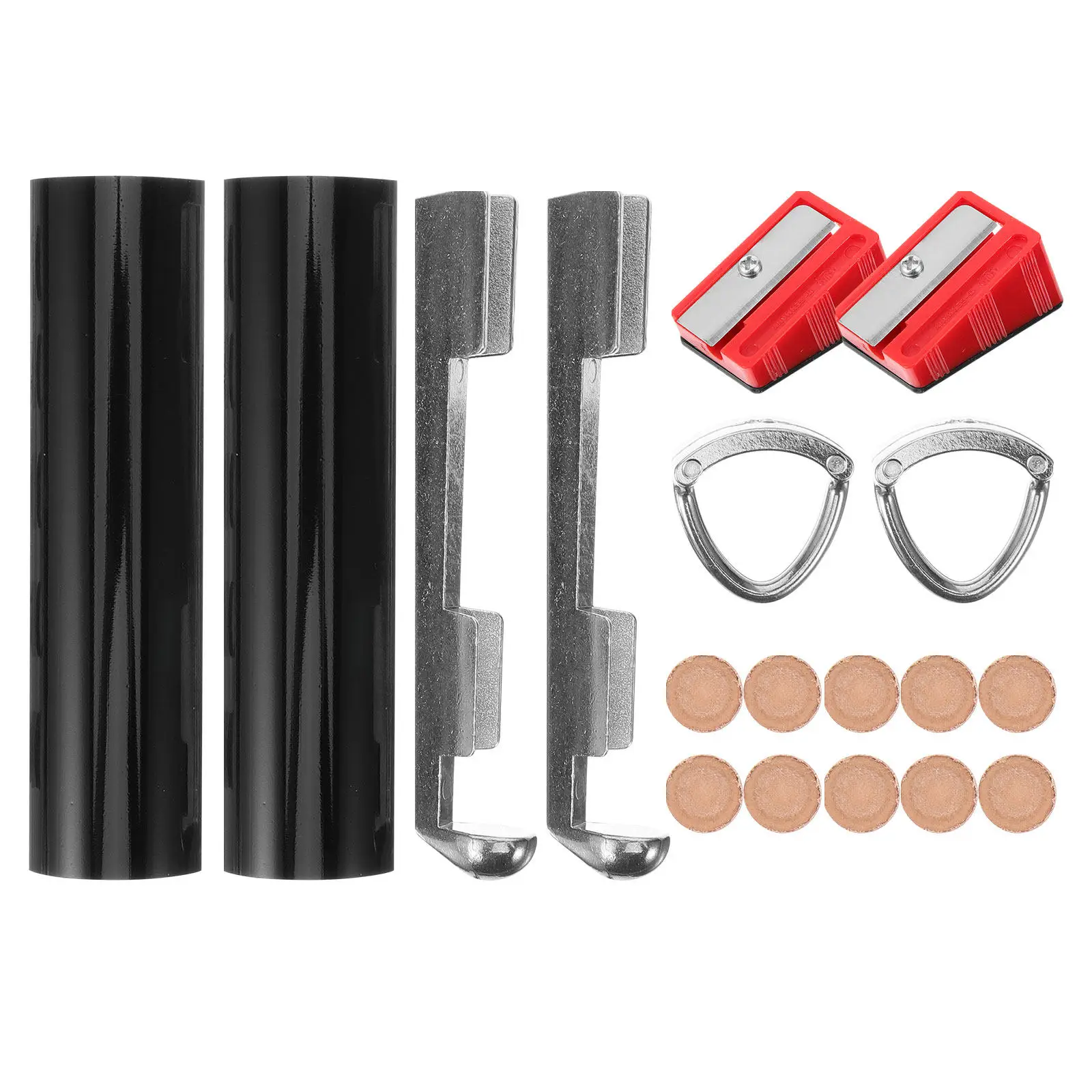 1Set Pool Cue Tip Repair Set Professional Billiard Cue Maintenance Kit Extends Lifespan Improves Performance Suitable for All
1Set Pool Cue Tip Repair Set Professional Billiard Cue Maintenance Kit Extends Lifespan Improves Performance Suitable for All