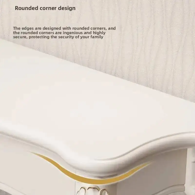 entrance console semi-round fashion table European-style light luxury vintage console table simple foyer konsolentisch furniture
entrance console semi-round fashion table European-style light luxury vintage console table simple foyer konsolentisch furniture
