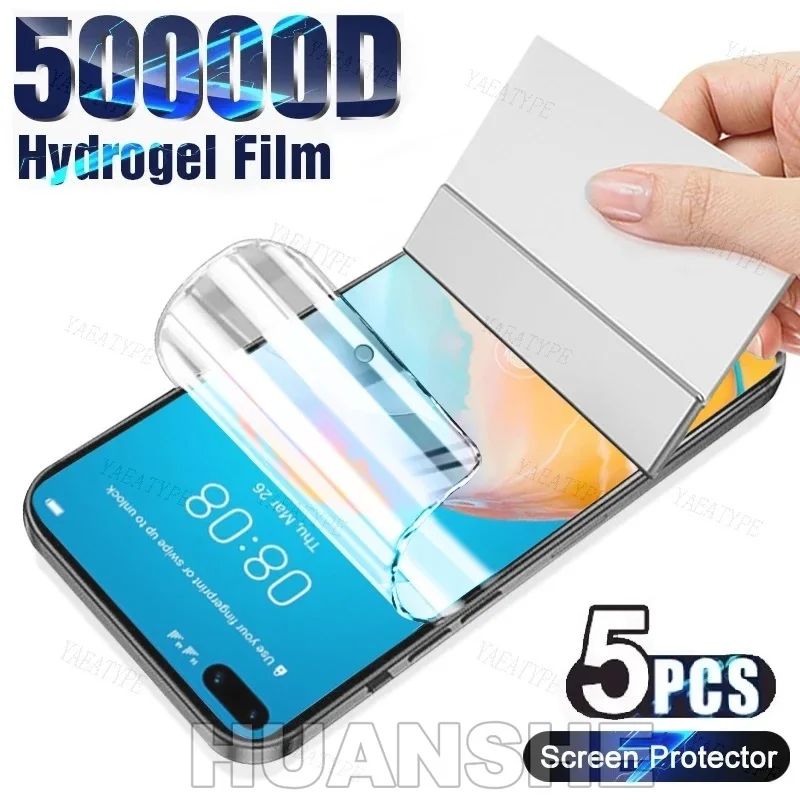 5PCS Hydrogel Film Screen Protector for Huawei P50/P30/P60/P20/P40/Mate 60 Pro/20/20X/50/40 Lite/P Smart 2019
5PCS Hydrogel Film Screen Protector for Huawei P50/P30/P60/P20/P40/Mate 60 Pro/20/20X/50/40 Lite/P Smart 2019