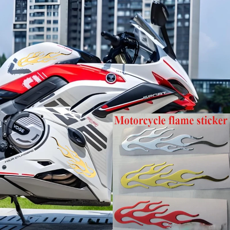 Motorcycle flame sticker 3D Flame Fire Reflective Sticker Vinyl Decal Car Styling Decoration Dirt bike Accessories
Motorcycle flame sticker 3D Flame Fire Reflective Sticker Vinyl Decal Car Styling Decoration Dirt bike Accessories