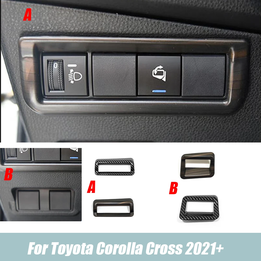 For Toyota Corolla Cross SUV 2021 2022 LHD ABS Wood/Carbon Car Left Up Down Center Control Frame Cover Trim Sticker Accessories
For Toyota Corolla Cross SUV 2021 2022 LHD ABS Wood/Carbon Car Left Up Down Center Control Frame Cover Trim Sticker Accessories