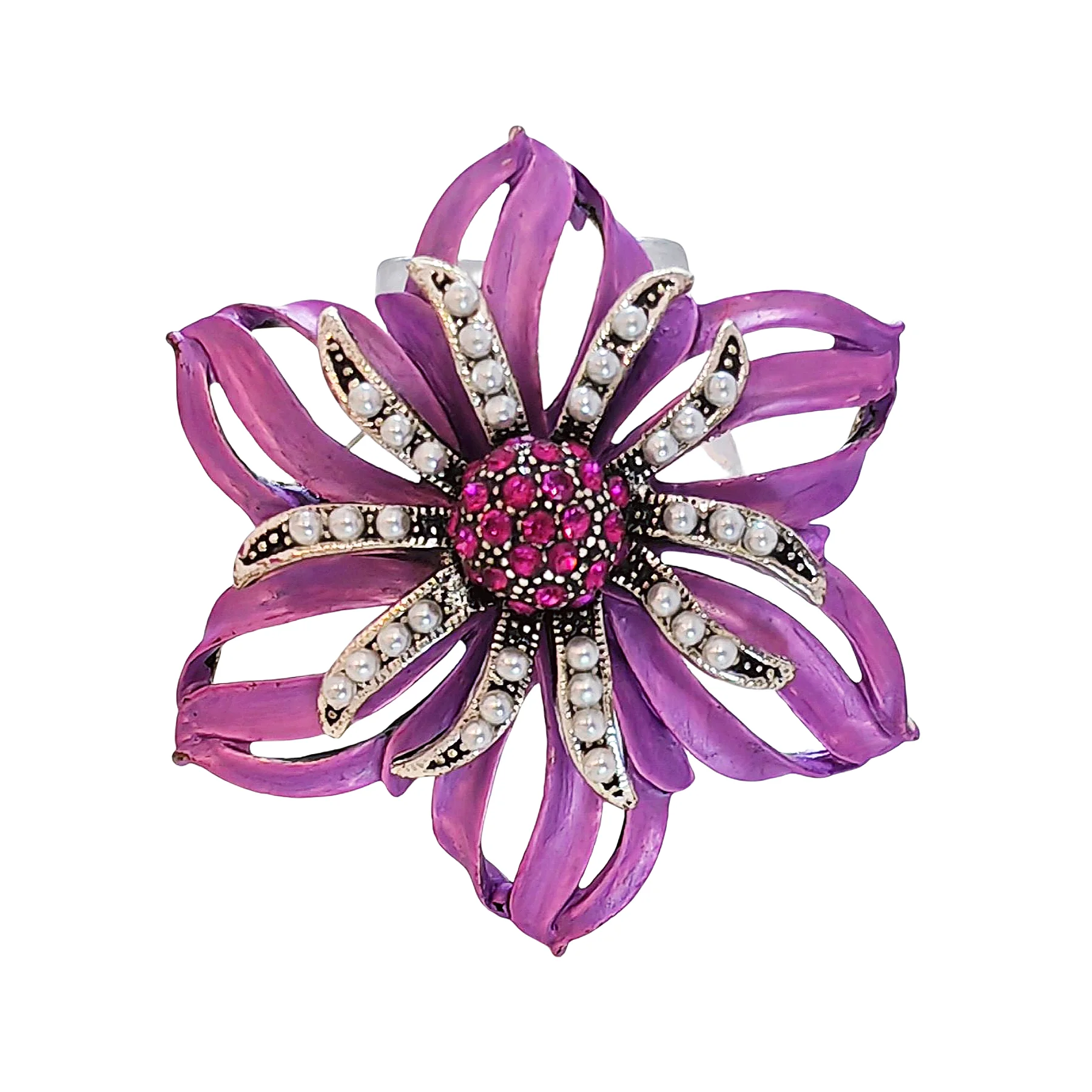 Retro Elegant Imitated Mini Pearl Accent Lavender Purple Flower Brooches Enamel Pins Bridal Sash DIY Project Wedding Accessory
Retro Elegant Imitated Mini Pearl Accent Lavender Purple Flower Brooches Enamel Pins Bridal Sash DIY Project Wedding Accessory