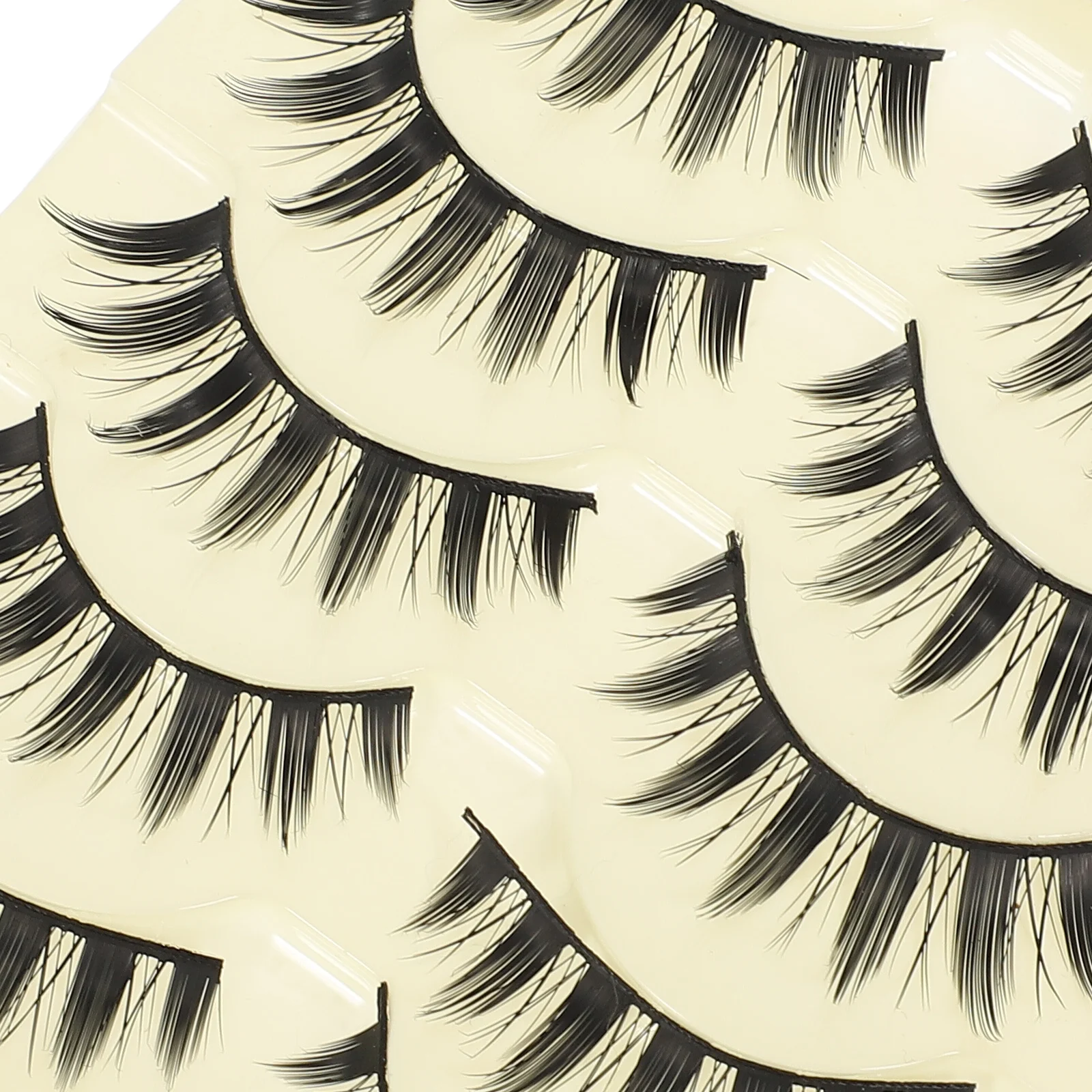 5Pairs False Eyelashes Natural Lengthening Thickening Effect Enhance Double Eyelids Long-Lasting Fake Lashes Makeup Accessories
5Pairs False Eyelashes Natural Lengthening Thickening Effect Enhance Double Eyelids Long-Lasting Fake Lashes Makeup Accessories