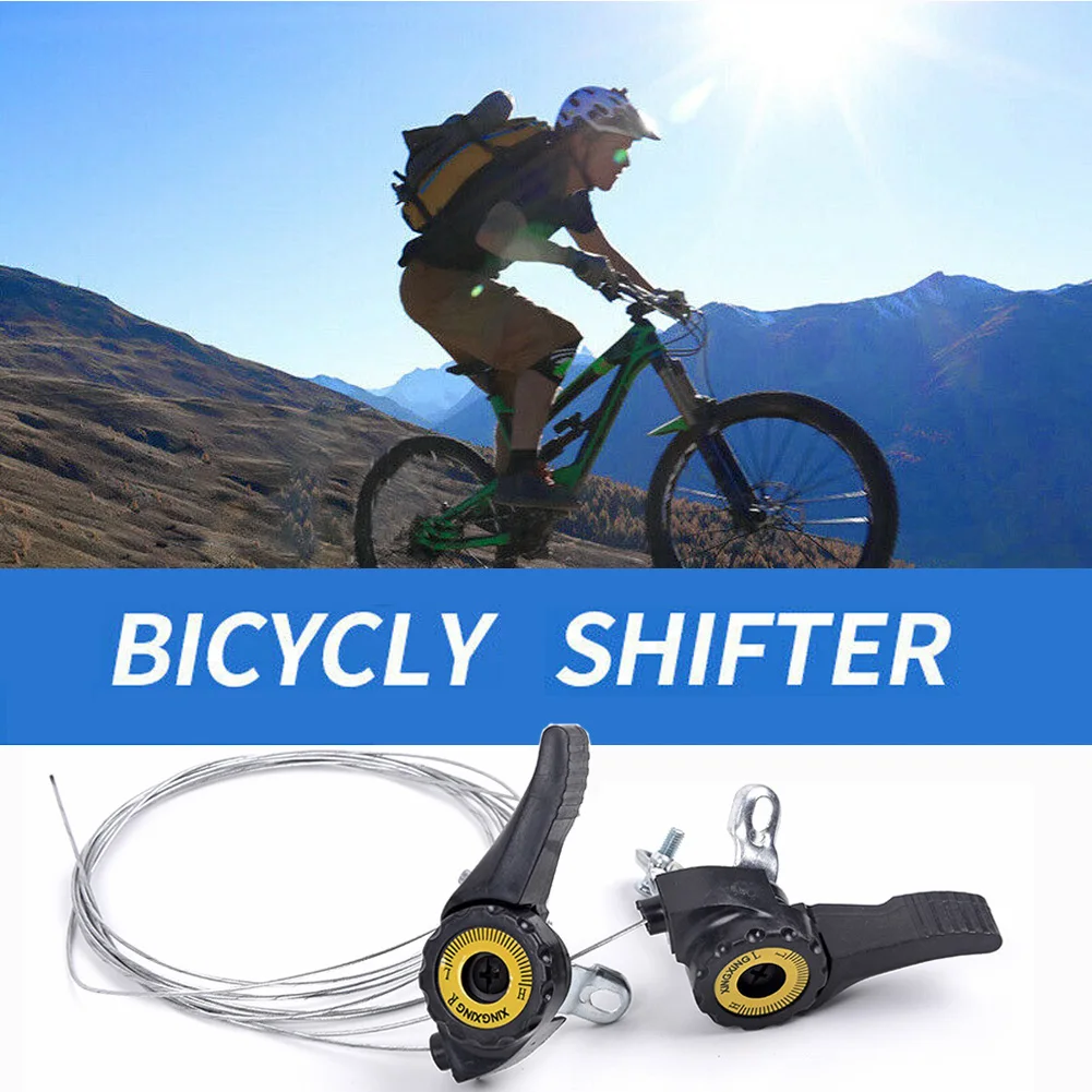 3x5/6/7 Speed Road Bike Thumb Shifter Top Mount Shifters With Inner Cable Mountain Bicycle Thumb Gear Shifter Lever Bikes Parts
3x5/6/7 Speed Road Bike Thumb Shifter Top Mount Shifters With Inner Cable Mountain Bicycle Thumb Gear Shifter Lever Bikes Parts