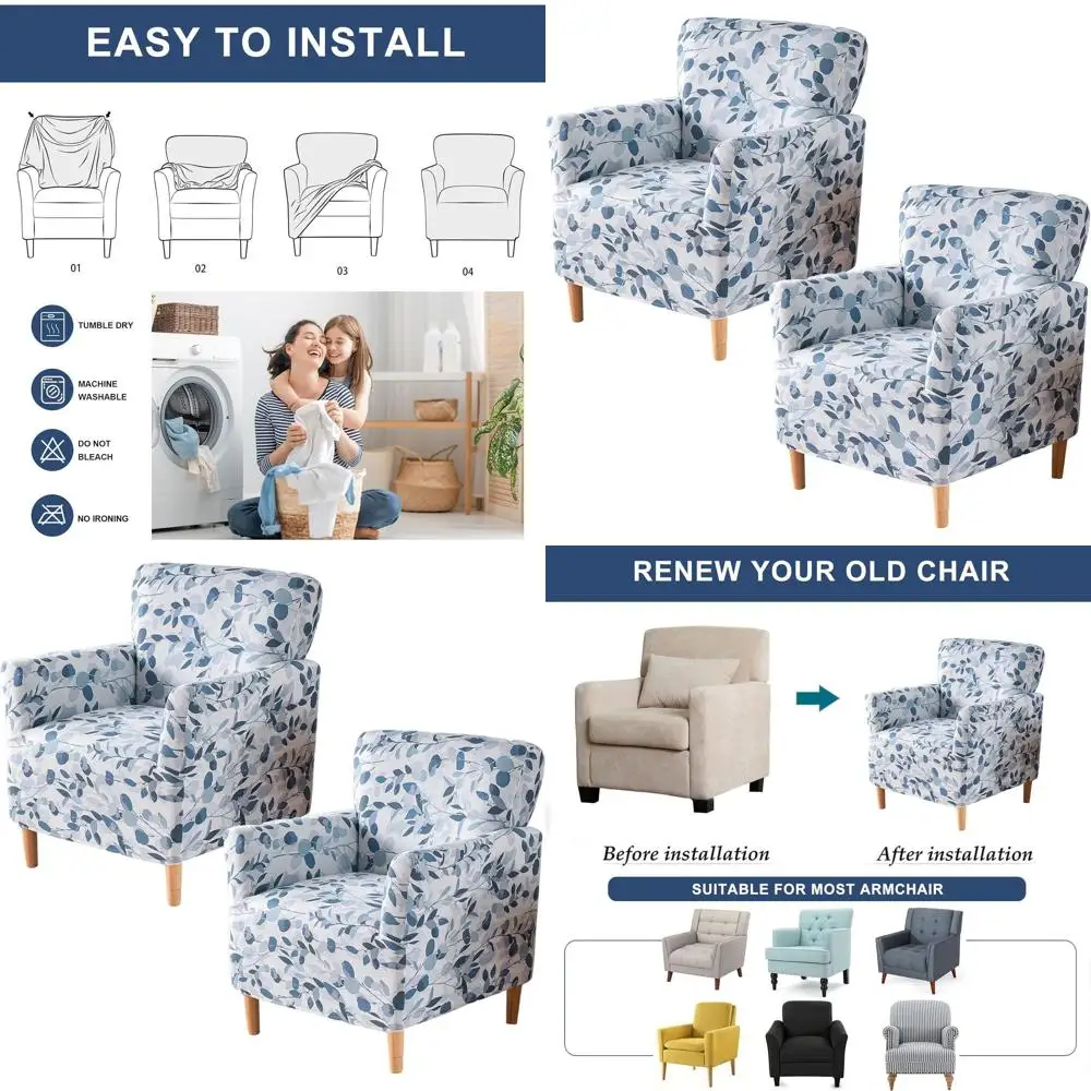 Stretch Velvet 1-Piece Armchair Slipcover, Removable Washable Cover for Sofa, Soft Couch Protector Set of 2
Stretch Velvet 1-Piece Armchair Slipcover, Removable Washable Cover for Sofa, Soft Couch Protector Set of 2