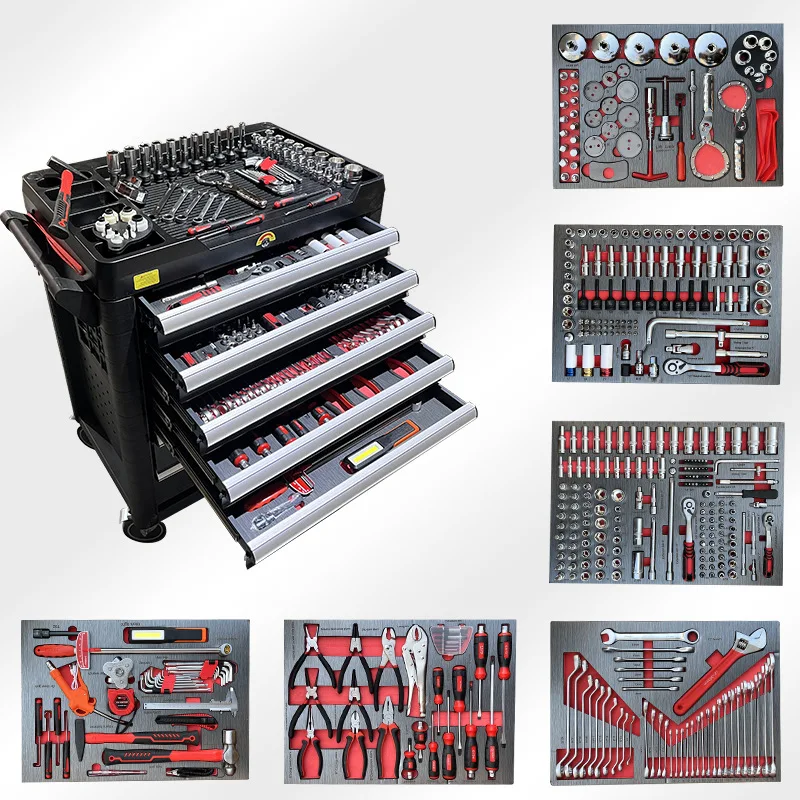 421 pieces, machine repair combination set, auto repair 4S shop, factory repair, drawer cart, mobile tool cart, tool cabinet
421 pieces, machine repair combination set, auto repair 4S shop, factory repair, drawer cart, mobile tool cart, tool cabinet