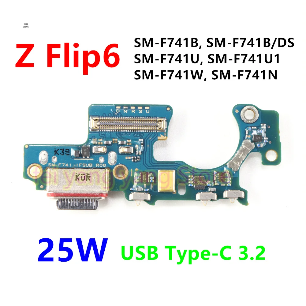 25W USB Dock Connector Charging Port Flex Cable For Samsung Galaxy Z Flip6 F741 F741B F741U F741N Charger Board With Mic Module
25W USB Dock Connector Charging Port Flex Cable For Samsung Galaxy Z Flip6 F741 F741B F741U F741N Charger Board With Mic Module
