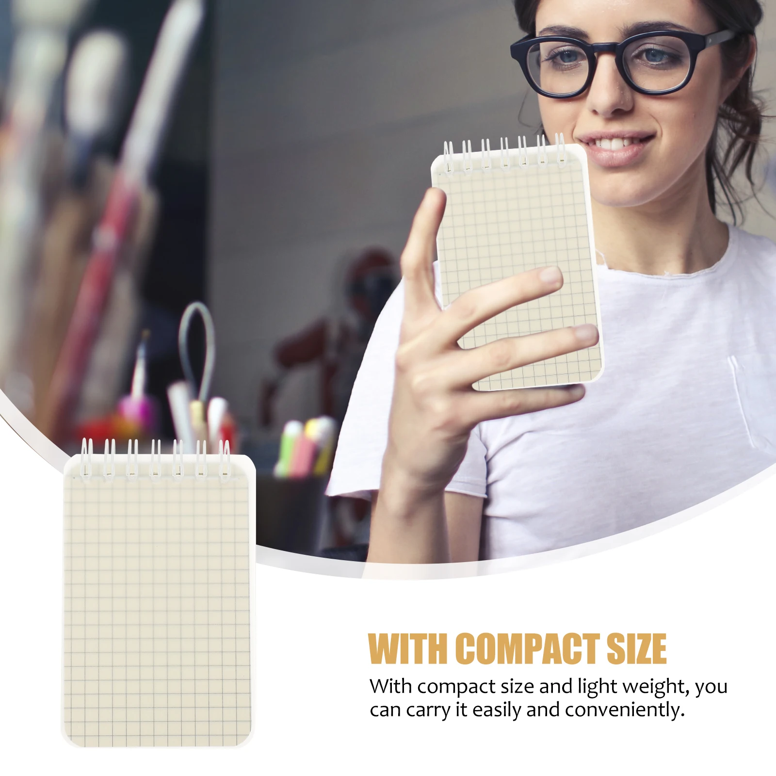 10pcs Mini Notebooks Small Pocket Notepad School Supplies Paper Material Compact Size Lightweight Writing Diaries Work
10pcs Mini Notebooks Small Pocket Notepad School Supplies Paper Material Compact Size Lightweight Writing Diaries Work