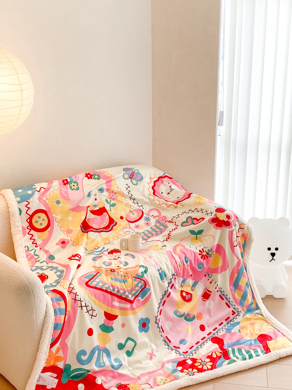 Теплое плюшевое одеяло для дивана Lutrajump Magic Kitchen Series, уютное, в японском стиле, из полиэфирного волокна, всесезонное использование
Теплое плюшевое одеяло для дивана Lutrajump Magic Kitchen Series, уютное, в японском стиле, из полиэфирного волокна, всесезонное использование