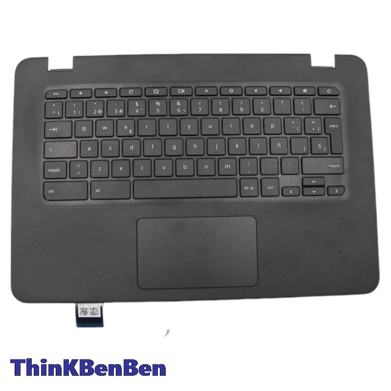 ES Spanish Black Keyboard Upper Case Palmrest Shell Cover For Lenovo N42 20 Chromebook 5CB0N67007
ES Spanish Black Keyboard Upper Case Palmrest Shell Cover For Lenovo N42 20 Chromebook 5CB0N67007