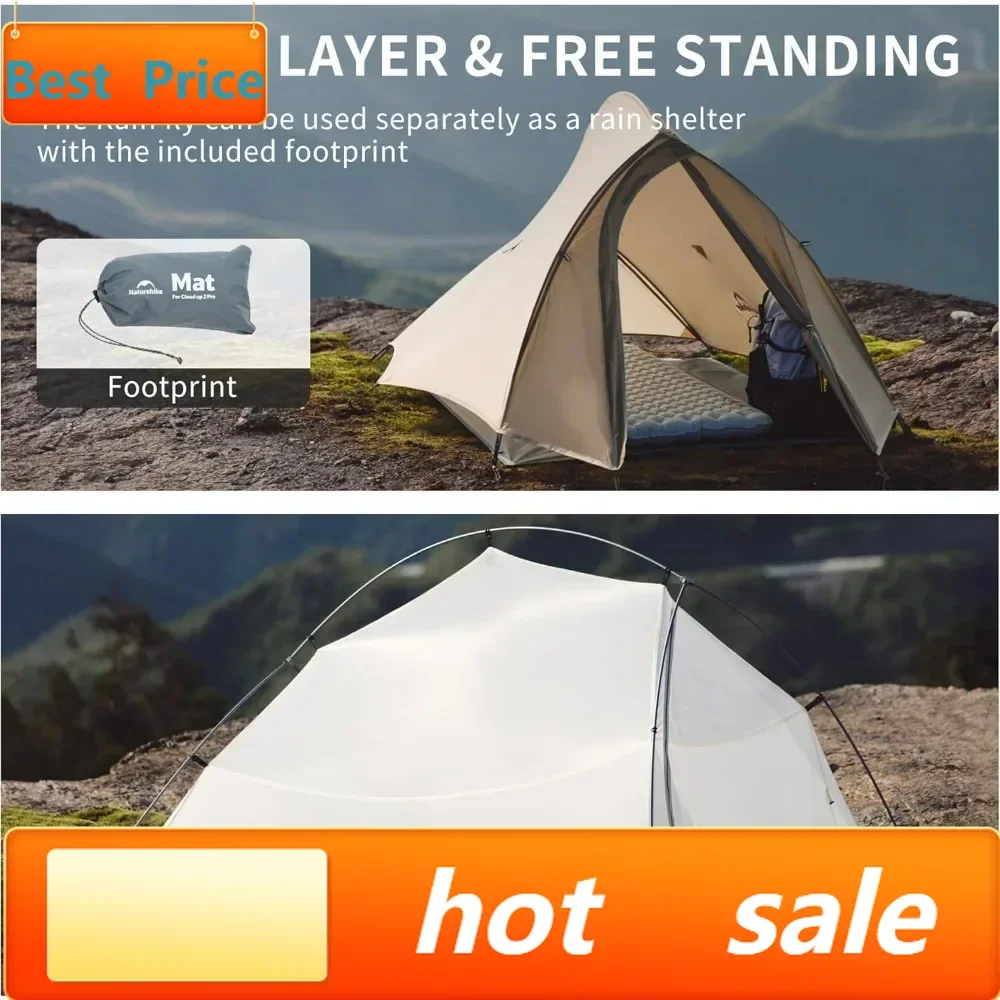 BestsellerCloud-Up 1 Person Tent, Lightweight Backpacking Tents for One Man, Waterproof Ultralight One Person Tent for Camping H
BestsellerCloud-Up 1 Person Tent, Lightweight Backpacking Tents for One Man, Waterproof Ultralight One Person Tent for Camping H