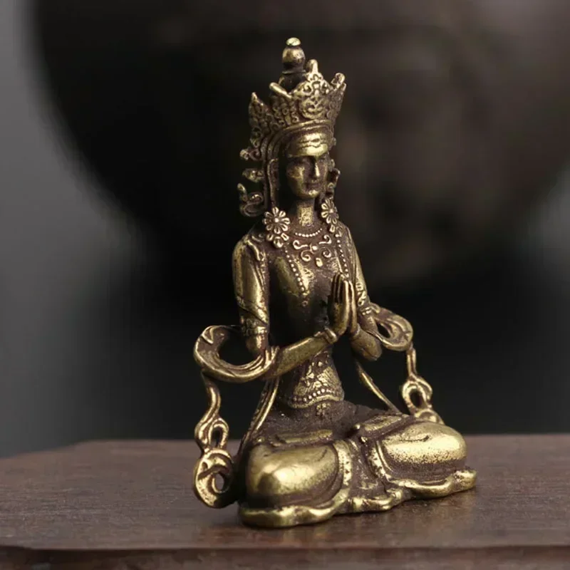 Statue Ornament Solid Brass Miniature Figurines Handmade Craft Living Room Office Home Decor Accessory Buddha Statue Pendant
Statue Ornament Solid Brass Miniature Figurines Handmade Craft Living Room Office Home Decor Accessory Buddha Statue Pendant