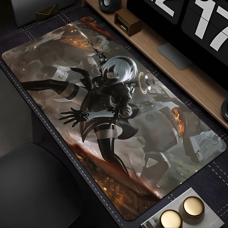 Mouse Pad PC Accessories Keyboard Pad Office Desk Mat Anti Slip Mousepad Natural Rubber N-nier Automata 2b Gaming Extended Pad
Mouse Pad PC Accessories Keyboard Pad Office Desk Mat Anti Slip Mousepad Natural Rubber N-nier Automata 2b Gaming Extended Pad