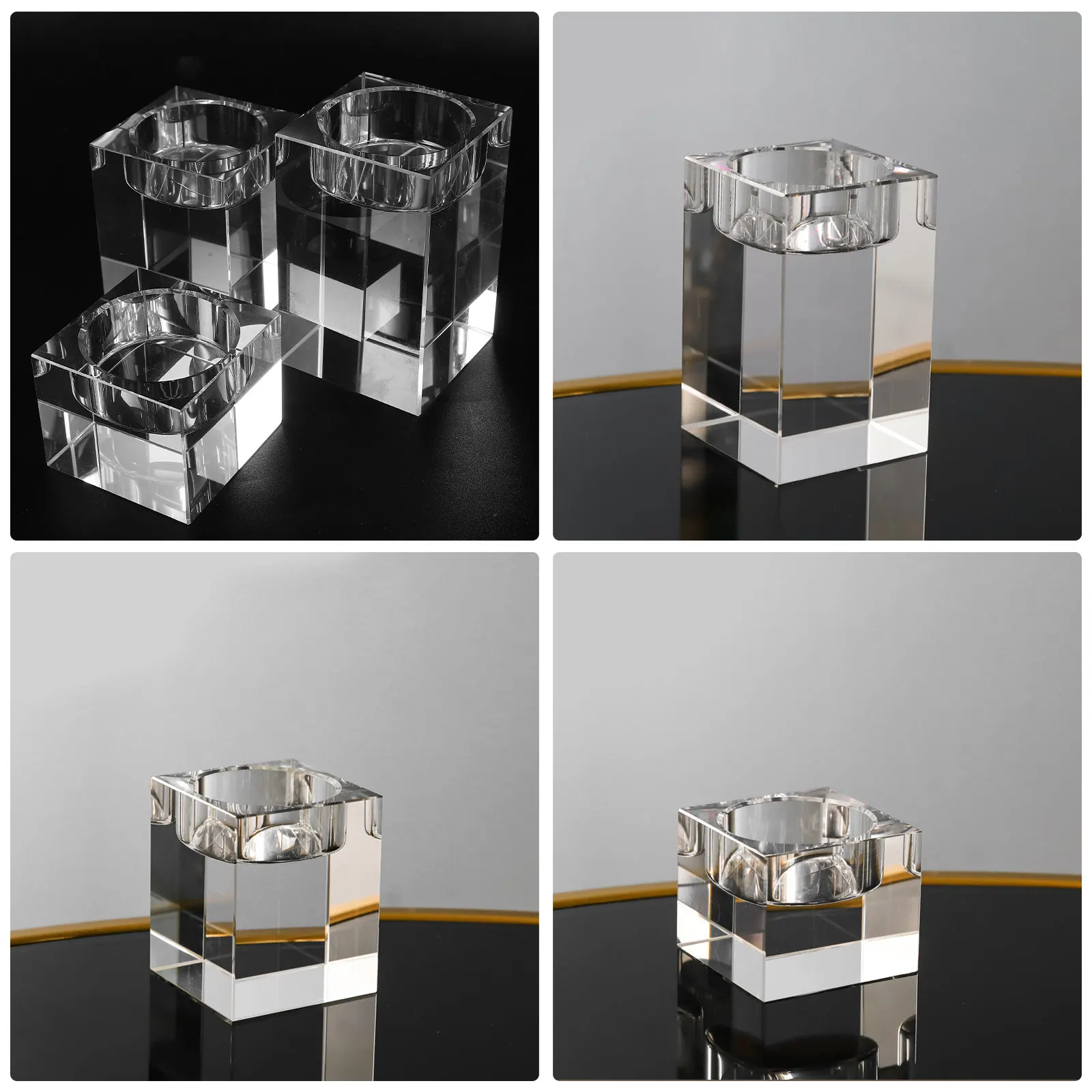 3Pcs Crystal Tea Light Holder Set Small Holders for Bedroom Living Room Bathroom Office Yoga Decor Use Holder
3Pcs Crystal Tea Light Holder Set Small Holders for Bedroom Living Room Bathroom Office Yoga Decor Use Holder