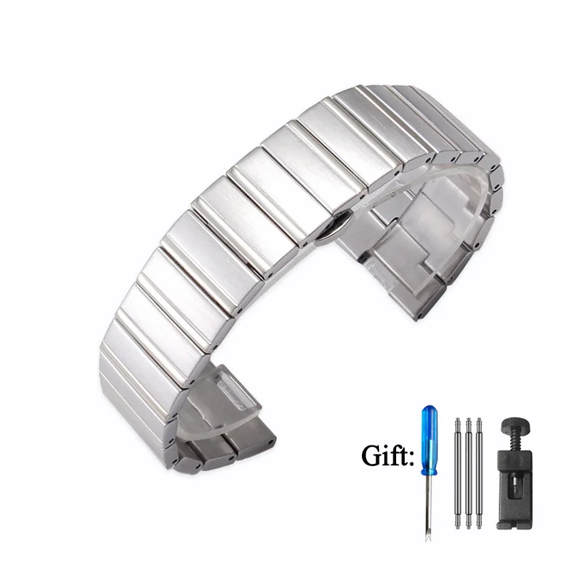 17mm 23mm 25mm Stainless Steel Watch Strap for Omega Constellation Double Eagle Watch Band Special Notched Bracelet Wristband
17mm 23mm 25mm Stainless Steel Watch Strap for Omega Constellation Double Eagle Watch Band Special Notched Bracelet Wristband