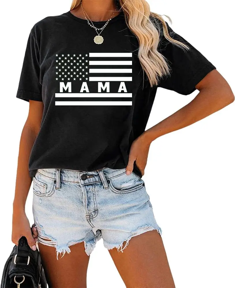 Womens Madre Leopard Print T-Shirts Short Sleeve Mama Shirts Cheetah Mom Graphic Te
Womens Madre Leopard Print T-Shirts Short Sleeve Mama Shirts Cheetah Mom Graphic Te