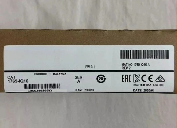 Brand New 1769-OV16 1769-IQ16 1769-OF2 servo module PLC Fast delivery
Brand New 1769-OV16 1769-IQ16 1769-OF2 servo module PLC Fast delivery